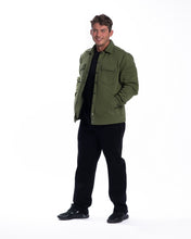 Įkelti vaizdą į galerijos rodinį, Chaki spalvos pūkio kostiumas su bomberiu