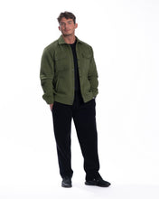 Įkelti vaizdą į galerijos rodinį, Chaki spalvos pūkio kostiumas su bomberiu