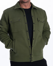 Įkelti vaizdą į galerijos rodinį, Chaki spalvos pūkio kostiumas su bomberiu