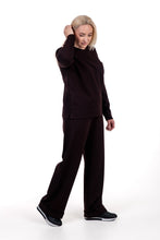 Įkelti vaizdą į galerijos rodinį, Rudos spalvos laisvalaikio kostiumėlis Elegancija