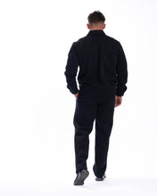 Įkelti vaizdą į galerijos rodinį, Juodos spalvos pūkio kostiumas su bomberiu