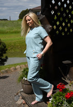 Įkelti vaizdą į galerijos rodinį, Melsva lininė palaidinė