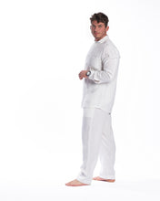 Įkelti vaizdą į galerijos rodinį, Baltas lino kostiumas