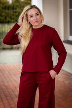 Įkelti vaizdą į galerijos rodinį, Bordo spalvos palaidinė