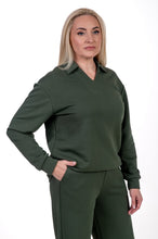 Įkelti vaizdą į galerijos rodinį, Chaki laisvalaikio kostiumėlis Viktorija