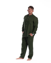 Įkelti vaizdą į galerijos rodinį, Chaki lino kostiumas