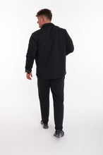 Įkelti vaizdą į galerijos rodinį, Juodas laisvalaikio kostiumas su bomberiu