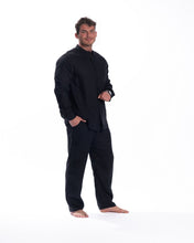 Įkelti vaizdą į galerijos rodinį, Juodas lino kostiumas