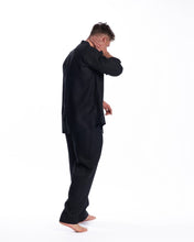 Įkelti vaizdą į galerijos rodinį, Juodas lino kostiumas