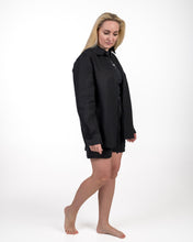 Įkelti vaizdą į galerijos rodinį, Juodas lino kostiumas su šortais