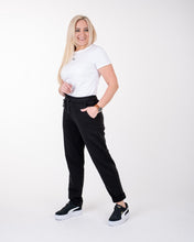 Įkelti vaizdą į galerijos rodinį, Juodos laisvalaikio kelnės ,,Dija"