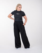 Įkelti vaizdą į galerijos rodinį, Juodos laisvalaikio kelnės ,,Elė"