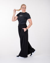 Įkelti vaizdą į galerijos rodinį, Juodos laisvalaikio kelnės ,,Elė"