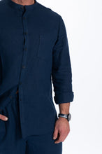 Įkelti vaizdą į galerijos rodinį, Mėlynas lino kostiumas