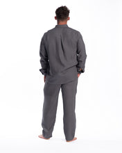 Įkelti vaizdą į galerijos rodinį, Pilkas lino kostiumas