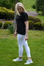 Įkelti vaizdą į galerijos rodinį, Pagaminta Lietuvoje juoda lininė palaidinė