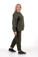 Įkelti vaizdą į galerijos rodinį, Chaki laisvalaikio kostiumėlis Baloon
