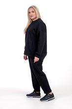 Įkelti vaizdą į galerijos rodinį, Juodas laisvalaikio kostiumas Baloon
