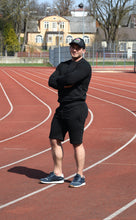 Įkelti vaizdą į galerijos rodinį, Vyriški, juodos spalvos šortai. Šortai su kišenėmis.
