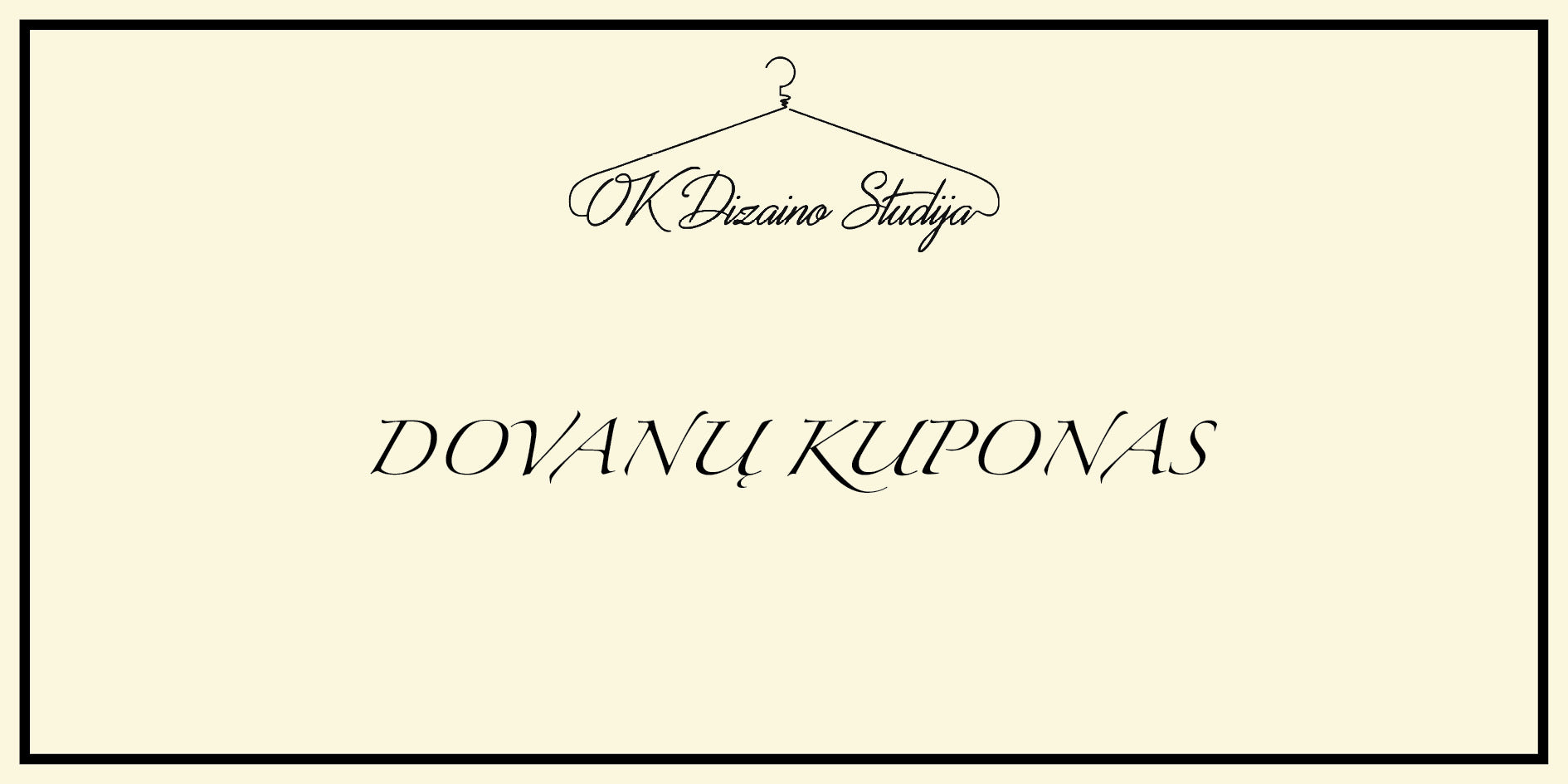 Dovanų kuponai