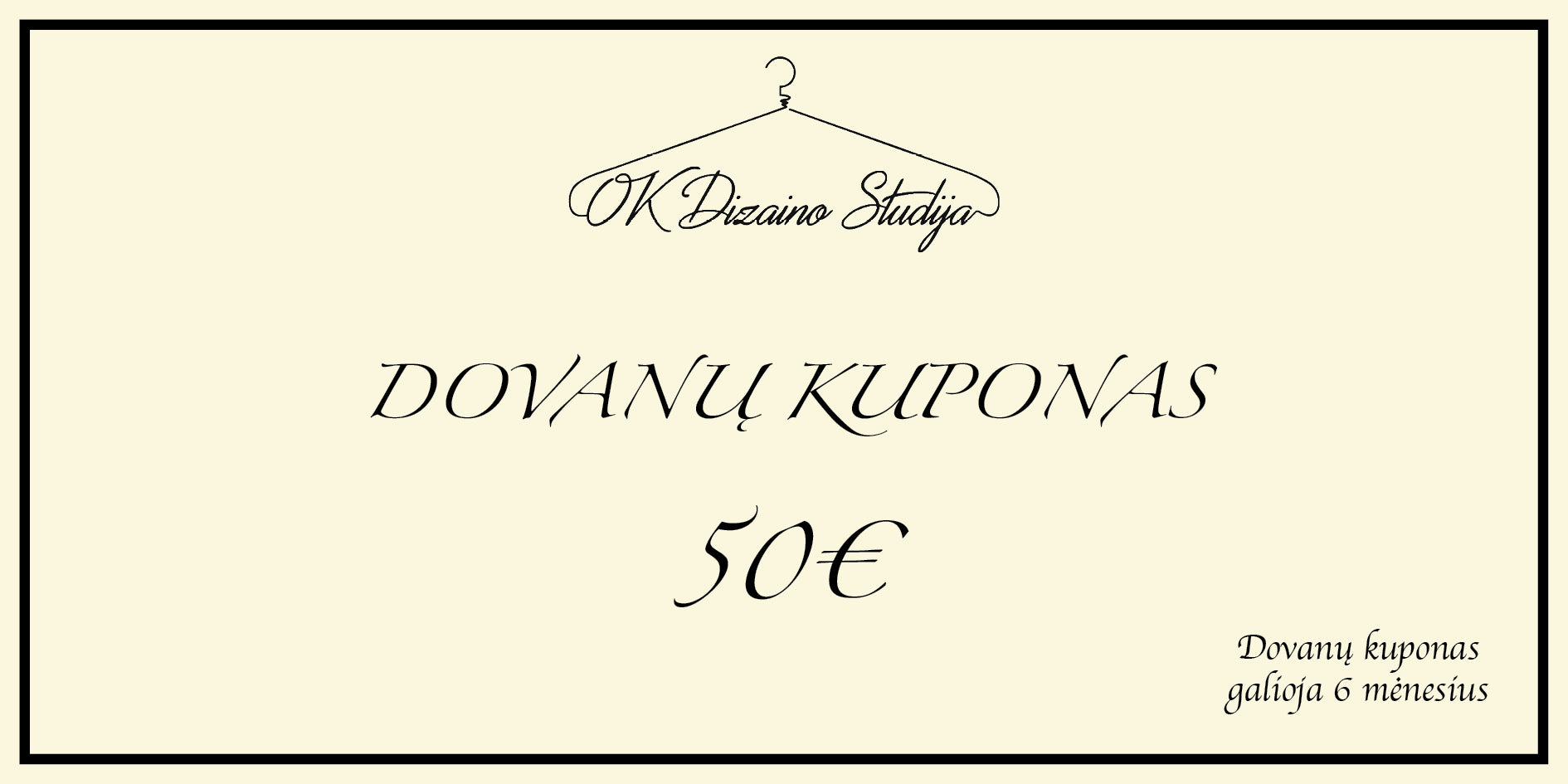 Dovanų kuponai